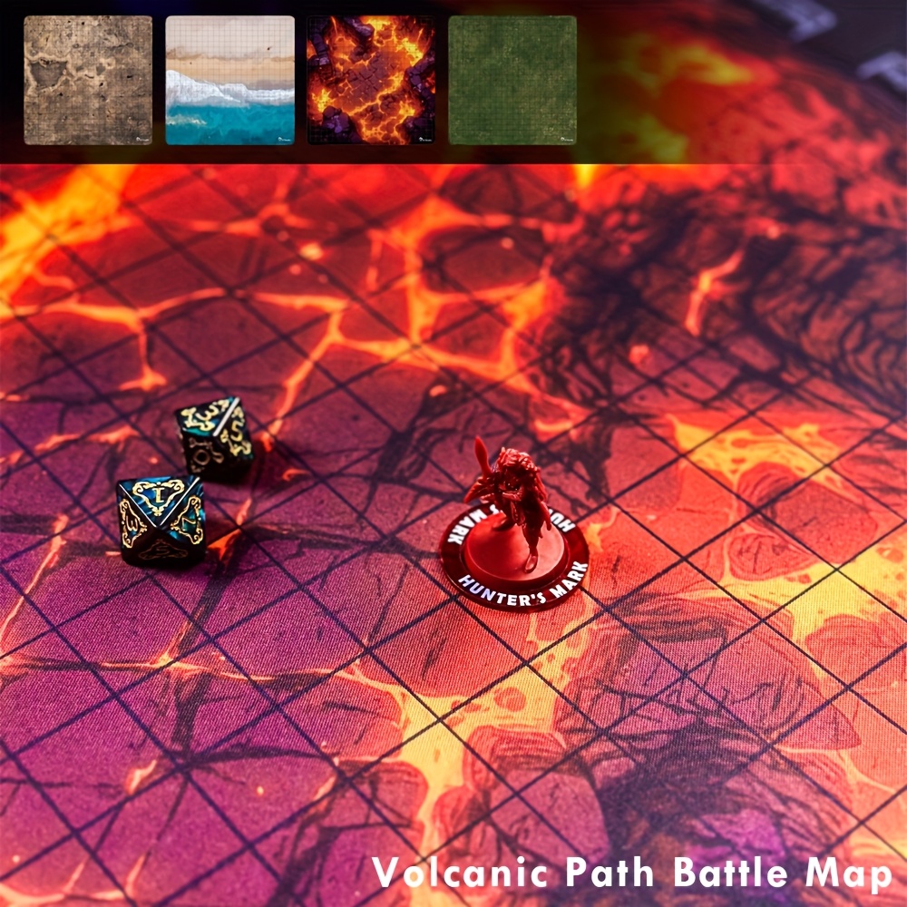 Authentic Role-Playing Game Battle Mats for D&D